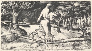 Potop, 1829. autorstwa Edward Calvert