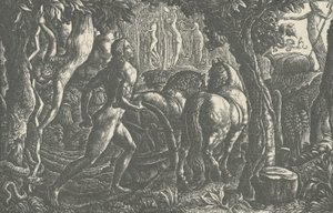 Oracz, 1827. autorstwa Edward Calvert