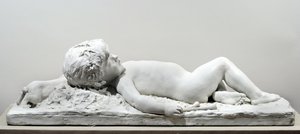 Śpiący Faun (tynk) autorstwa Edward Clark Potter