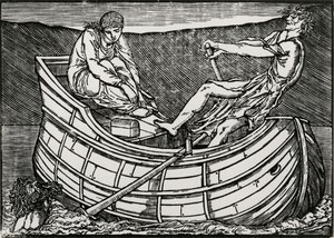 Głowa w górę autorstwa Edward Coley (after) Burne Jones