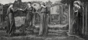 Młyn autorstwa Edward Coley (after) Burne Jones