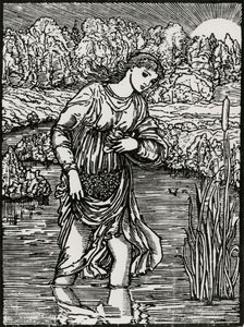 Zadanie trzcin autorstwa Edward Coley (after) Burne Jones