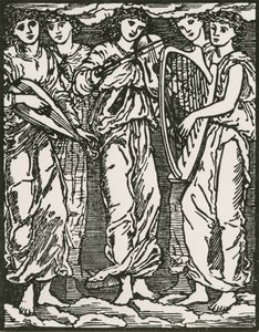 Nieuprawny autorstwa Edward Coley (after) Burne Jones