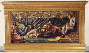 Briar Rose: Izba Rady autorstwa Edward Coley Burne Jones