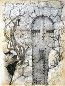 The Doors of Hell (ołówek na papierze)