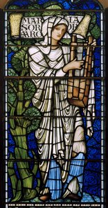Edynburg, Katedra St Giles, Morris & Co., Edward Burne-Jones, Maria, 1886 autorstwa Edward Burne Jones