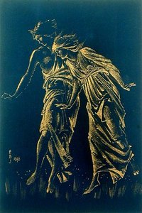 Dziewczyny tańczą autorstwa Edward Coley Burne Jones