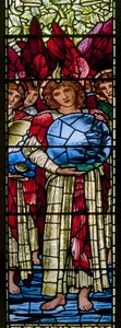 Oxford Harris Manchester College, Morris & Co., Edward Burne-Jones, Dni Stworzenia autorstwa Edward Coley Burne Jones