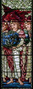 Oxford Harris Manchester College, Morris & Co., Edward Burne-Jones, Dni stworzenia, 1895 autorstwa Edward Burne Jones