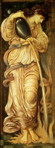 Wstrzemięźliwość, 1872 autorstwa Edward Burne Jones