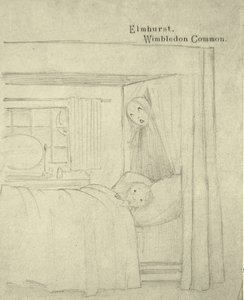 Sen malarzy (zob. też 360403) autorstwa Edward Burne Jones