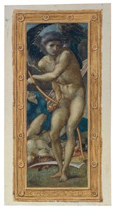 Triumf miłości autorstwa Edward Burne Jones