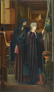 Czarodziej, 1898 autorstwa Edward Burne Jones