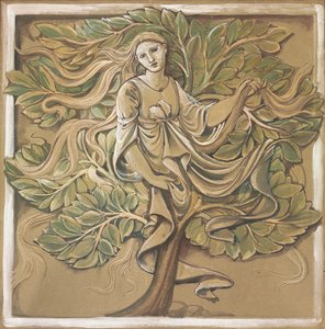 Nimfa Drewna, autorstwa Edward Burne Jones