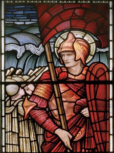 Wilden, All Saints, Morris & Co, Edward Burne-Jones, John Henry Dearle (1859-1932), Joshua, szczegóły, 1902-1914, Louisa, Alfred, The Baldwins, premier, metodysta, Worcestershire, Arts & Crafts, autorstwa Edward Coley and Dearle Burne-Jones