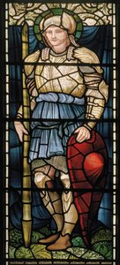 Wilden, All Saints, Morris & Co., Edward Burne-Jones, John Henry Dearle (1859-1932), St George, Courage, 1902-1914, Louisa, Alfred, The Baldwins, Premier, Metodysta, Worcestershire, Arts & Craf