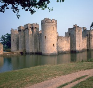 Zamek Bodiam, XIV wiek autorstwa Edward Dalyngrigge