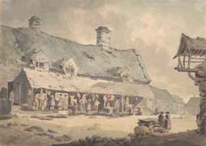 Corwen Marketplace, North Walespolish autorstwa Edward Dayes