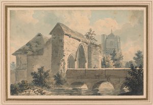Opactwo Waltham, hrabstwo Essex autorstwa Edward Dayes