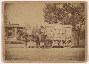 J. Frank Pope Ice Wagon, ok. 1885 (zdjęcie)