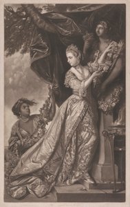 Lady Elżbieta Keppel i służąca autorstwa Edward Fisher