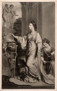 Lady Sarah Bunbury autorstwa Edward Fisher