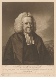 Portret van Rogera Longa Rogerus Long (tytuł na obiekcie)
