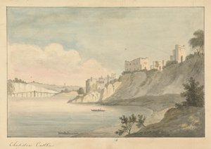 Zamek Chepstow autorstwa Edward Francis Burney