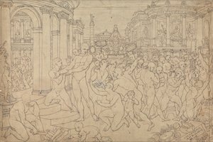 Gross Studium dla św. Pawła w Efezie autorstwa Edward Francis Burney