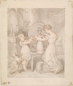 Ilustracja do nowej lalki: bez tytułu autorstwa Edward Francis Burney