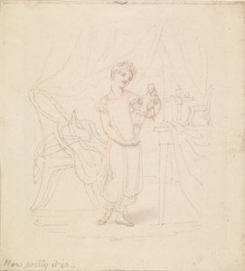 Ilustracja do nowej lalki: jaka jest ładna autorstwa Edward Francis Burney