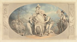 Marii, królowej Szkotów autorstwa Edward Francis Burney