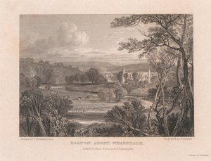 Opactwo Bolton, Wharfdale autorstwa Edward Francis Finden