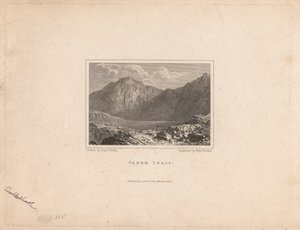 Cader Idrispolish autorstwa Edward Francis Finden