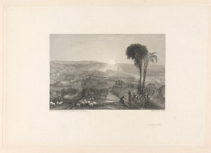 Nazaret autorstwa Edward Francis Finden