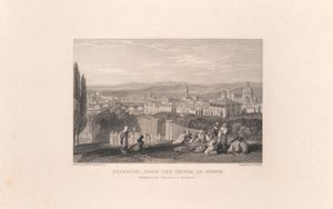Florencja z Chiesa al Monte autorstwa Edward Goodall
