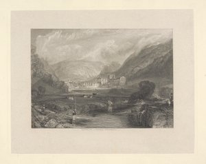 Opactwo Rievaulx, Yorkshire autorstwa Edward Goodall