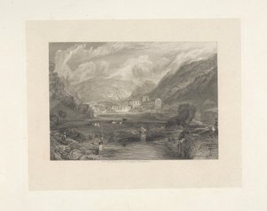 Opactwo Rievaulx, Yorkshire autorstwa Edward Goodall