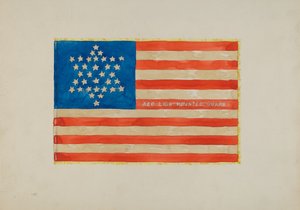 Flaga: wojna domowa, ok. 1936. autorstwa Edward Grant
