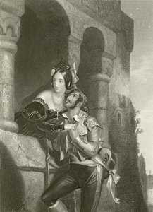 Dobranoc (grawerunek) autorstwa Edward Henry (after) Corbould