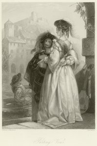 Pożegnalne przysięgi autorstwa Edward Henry Corbould