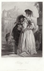 Pożegnalne przysięgi autorstwa Edward Henry Corbould