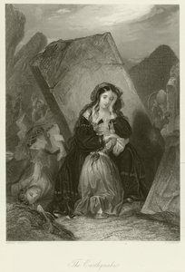 Trzęsienie ziemi autorstwa Edward Henry Corbould