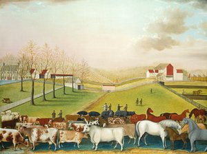 Farma Cornella autorstwa Edward Hicks