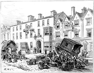 Hotel Red House, Stratford-upon-Avon, Warwickshire, 1885. autorstwa Edward Hull