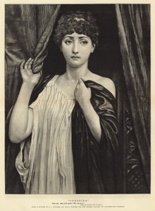 Cressida (grawerowanie) autorstwa Edward John (after) Poynter