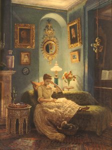 Wieczór w domu, 1888