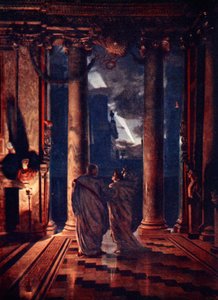 Idy marcowe (zabójstwo Gajusza Juliusza Cezara) 1883 autorstwa Edward John Poynter