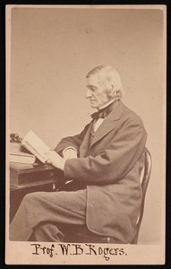 Portret Williama Bartona Rogersa 1804-1882, w latach 1866-1873. autorstwa Edward L Allen