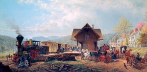 9:45 Zakwaterowanie, 1867 autorstwa Edward Lamson Henry